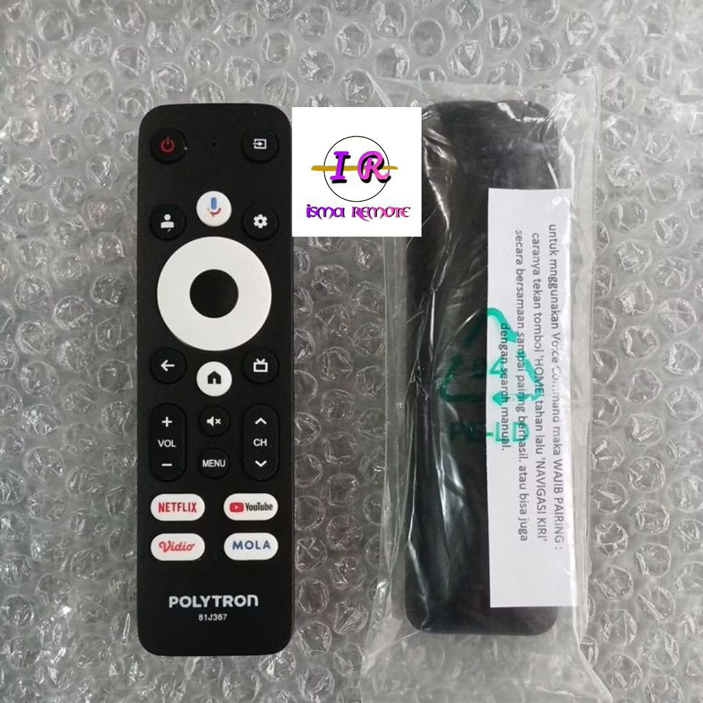 REMOTE REMOT TV POLYTRON  DIGITAL ANDROID 81J367 support voice
