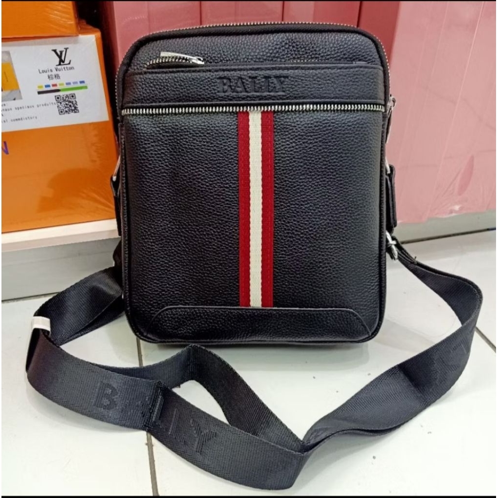Tas selempang bally laether tas selempang premium quality