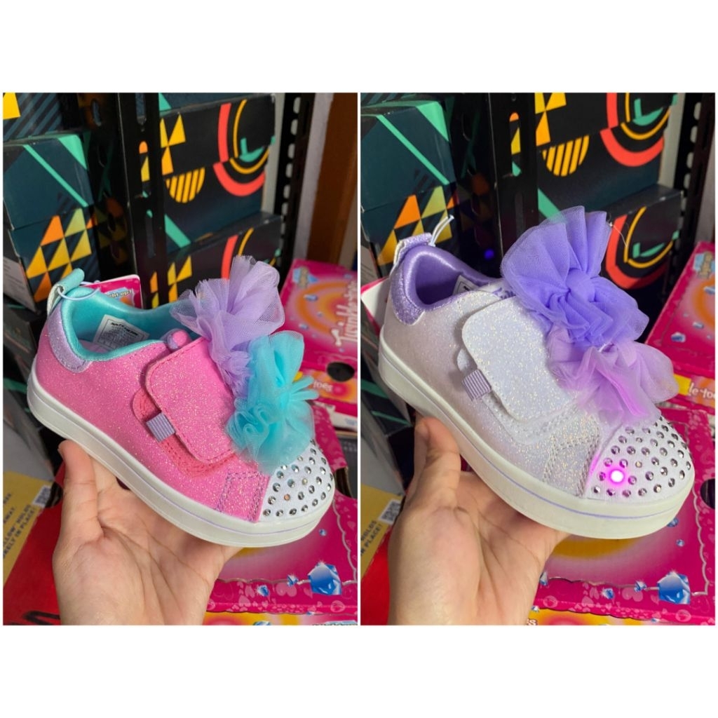 Sepatu skechers kids S-light 314389