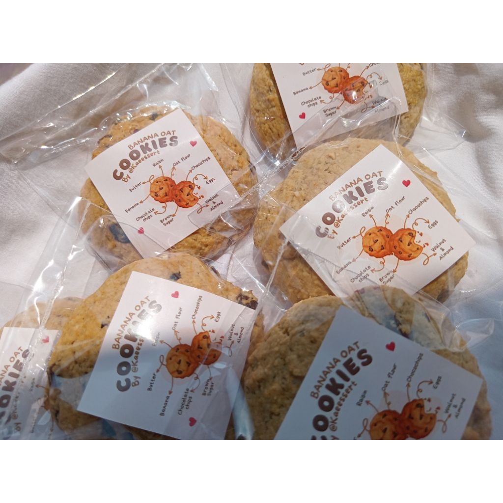 Banana Oat Cookies Gluten Free