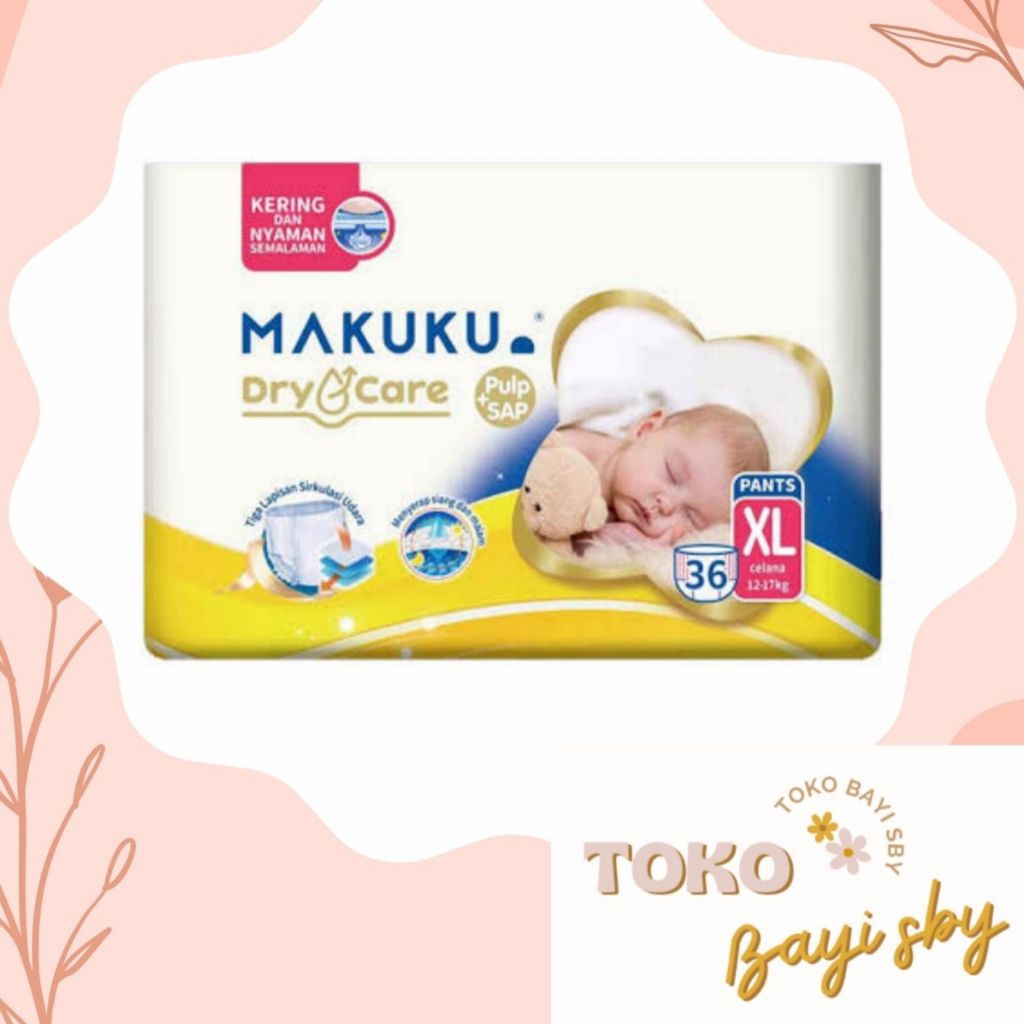 makuku dry care xl 36+6 / makuku dry care xl 36 / makuku xl jumbo