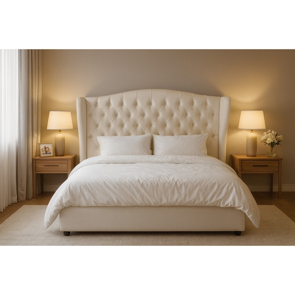 Divan & Headboard custom ukuran (Kayu Oven)