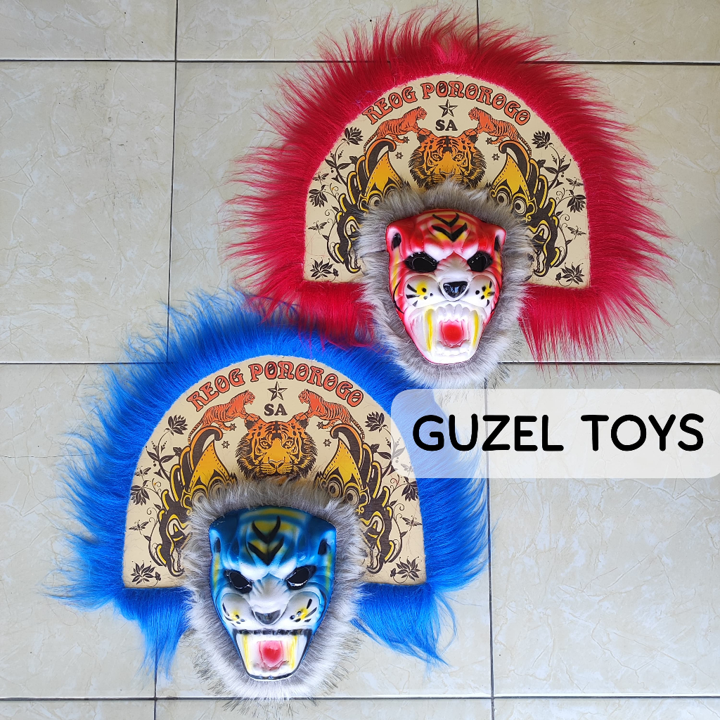 MAINAN TOPENG REOG PONOROGO ANAK