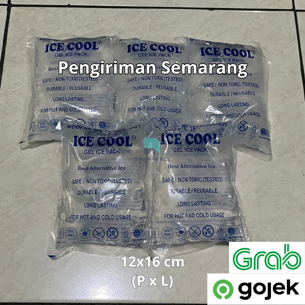Ice Gel / Ice Cool Pack / Ice Cooler Pengganti Dry Ice Second / Pendingin Makanan /Ice Cooler Gel Be