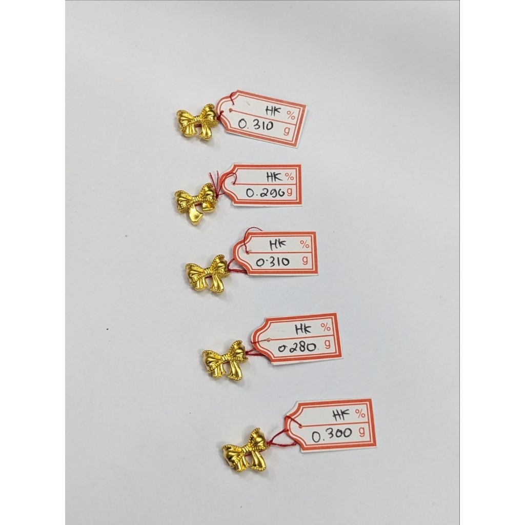 charm pita emas 999/ 24k hongkong