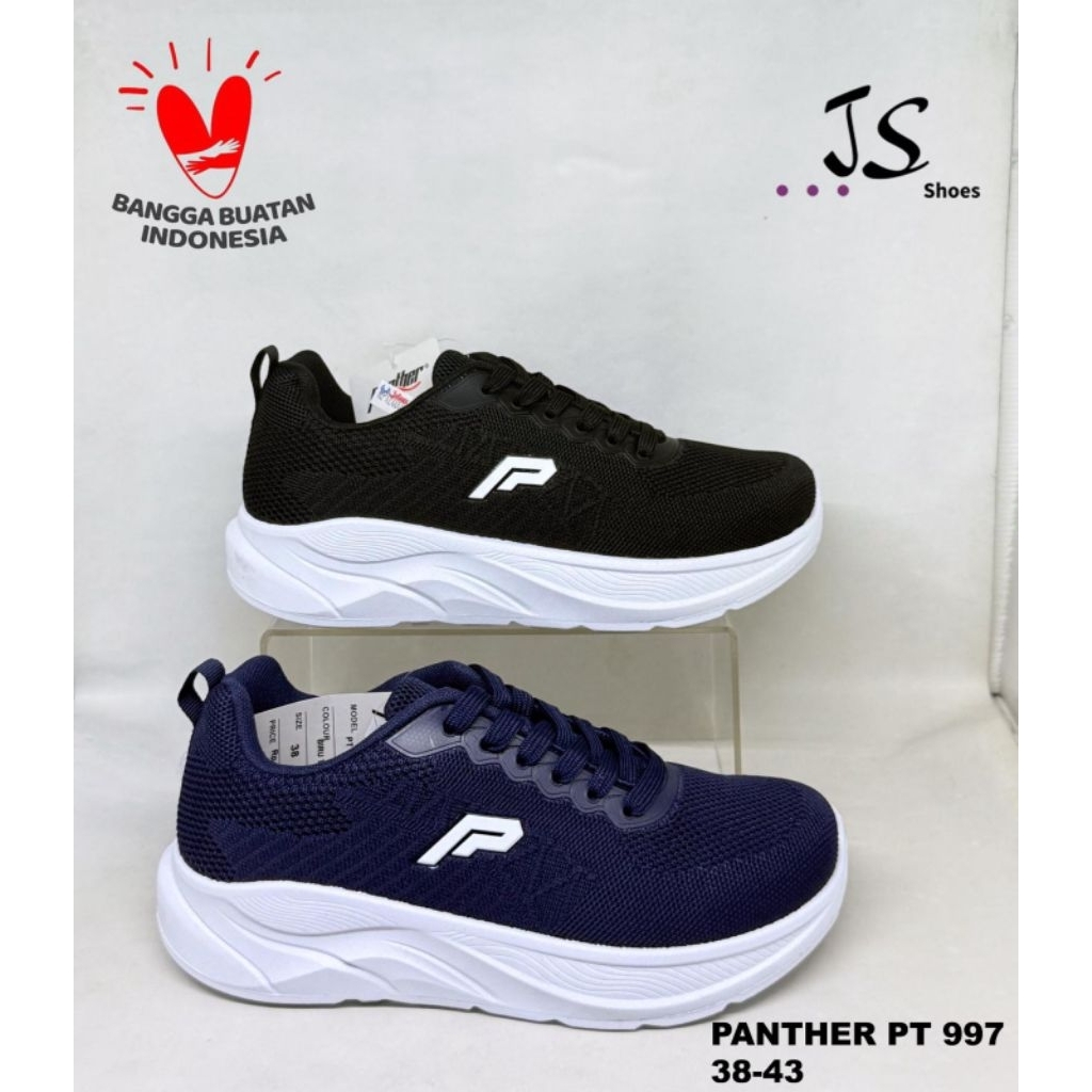 PANTHER PT 997 - SEPATU SEKOLAH SEPATU SNEAKERS COWOK DEWASA MERK PANTHER BY LOGGO ORIGINAL