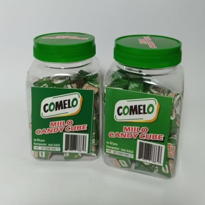 Perko_Lumintu Comelo Milo Candy Cube 1 Toples Isi 50Pcs