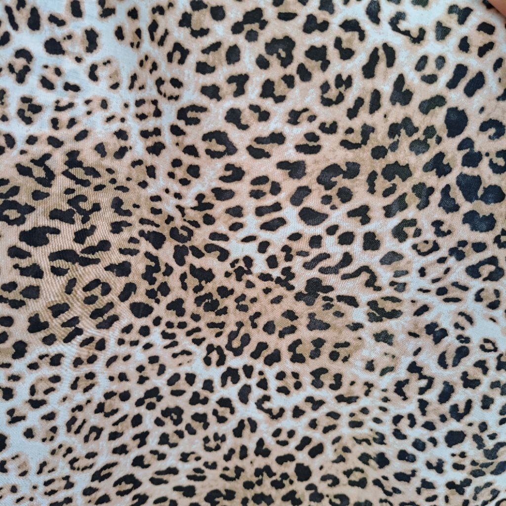 kain poplin motif macan - kain katun poplin premium - kain poplin motif premium - katun poplin harga