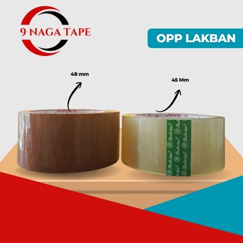 

LAKBAN BENING COKLAT BODHI TAPE uk 48 mm x 90 YARD BC#ROLL#