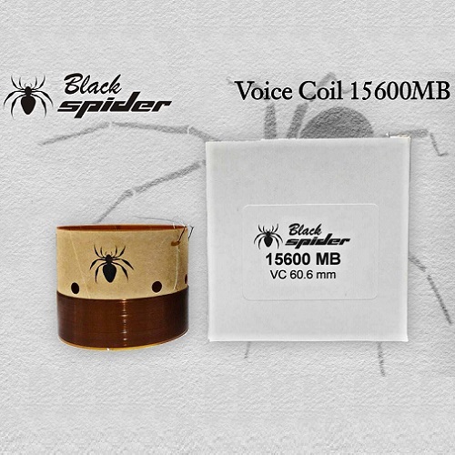 Spool Voice Coil 15600MB 15" Spoel Spul Speaker 15 inch Black Spider Seri 15600 VC 60.6 MM Spol Blac