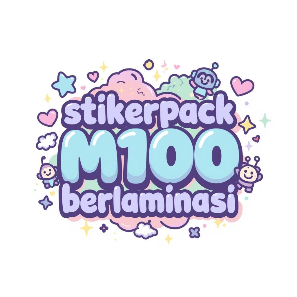 

stiker nama untuk novel type M100