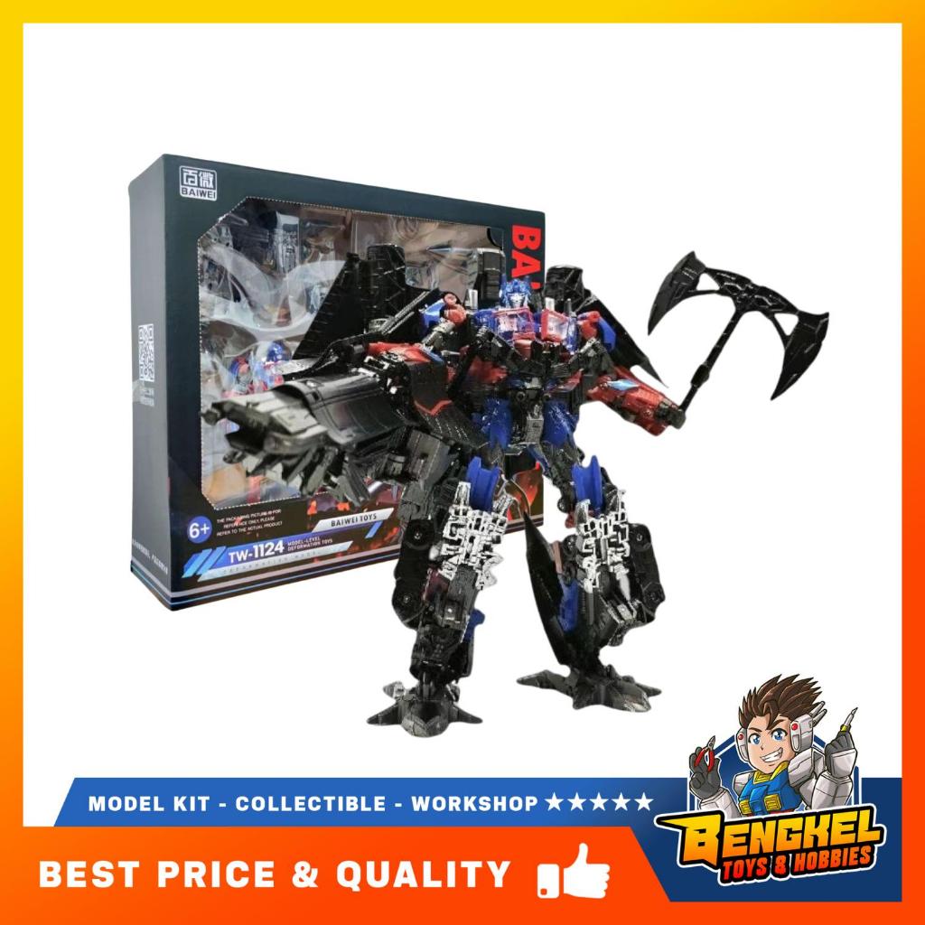 BAIWEI TRANSFORMERS TW-1124 OPTIMUS PRIME & JET FIRE