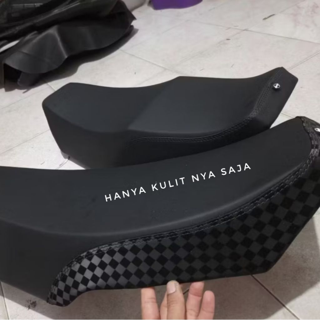 Sarung Cover Kulit Jok Motor Rx King MBtech Mix Catur Modifikasi