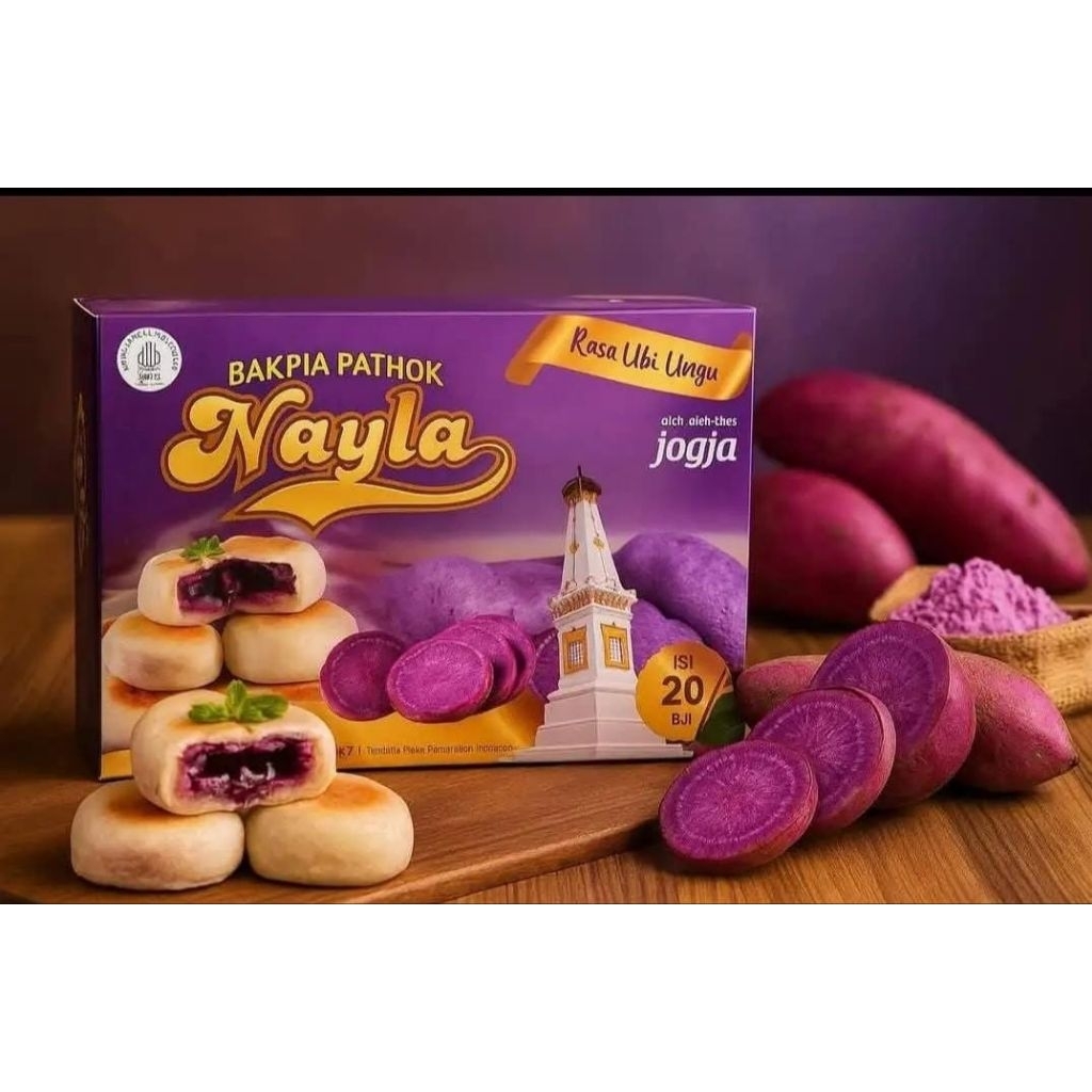 Bakpia Pathok Nayla Rasa Ubi
