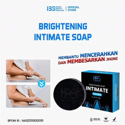 IBS Brightening Intimate Soap For Men Sabun Joni Ichibos