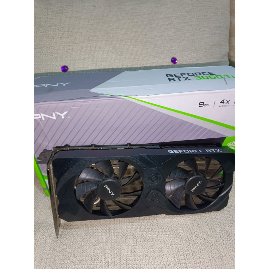 VGA RTX 3060 ti PNY bekas minus baca deskripsi
