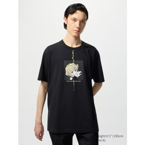 Kaos Uniqlo UT Demon Slayer Lengan Pendek 481118