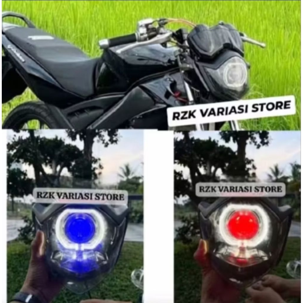 Reflektor lampu depan BILED VIXION OLD 2008-2012 VIXION LAMA