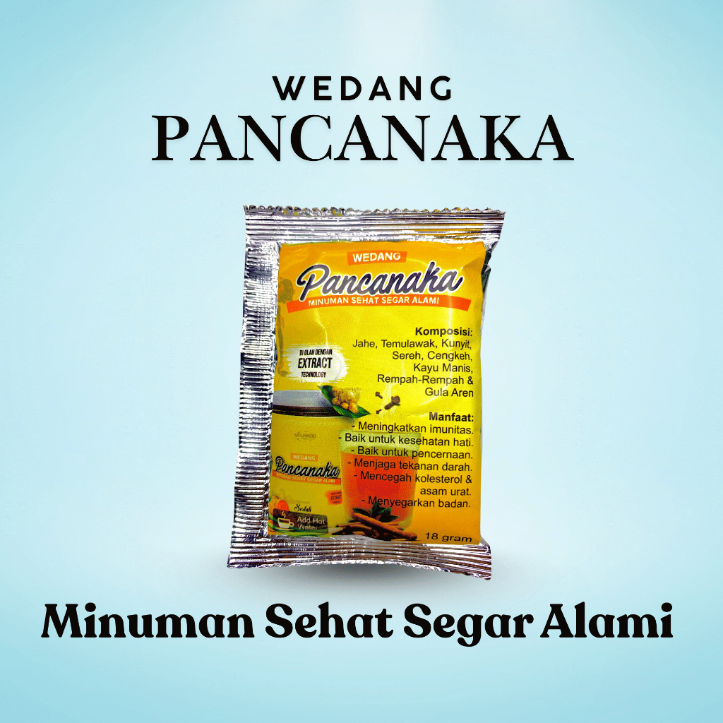 

Wedang Pancanaka Herbal Naturindo