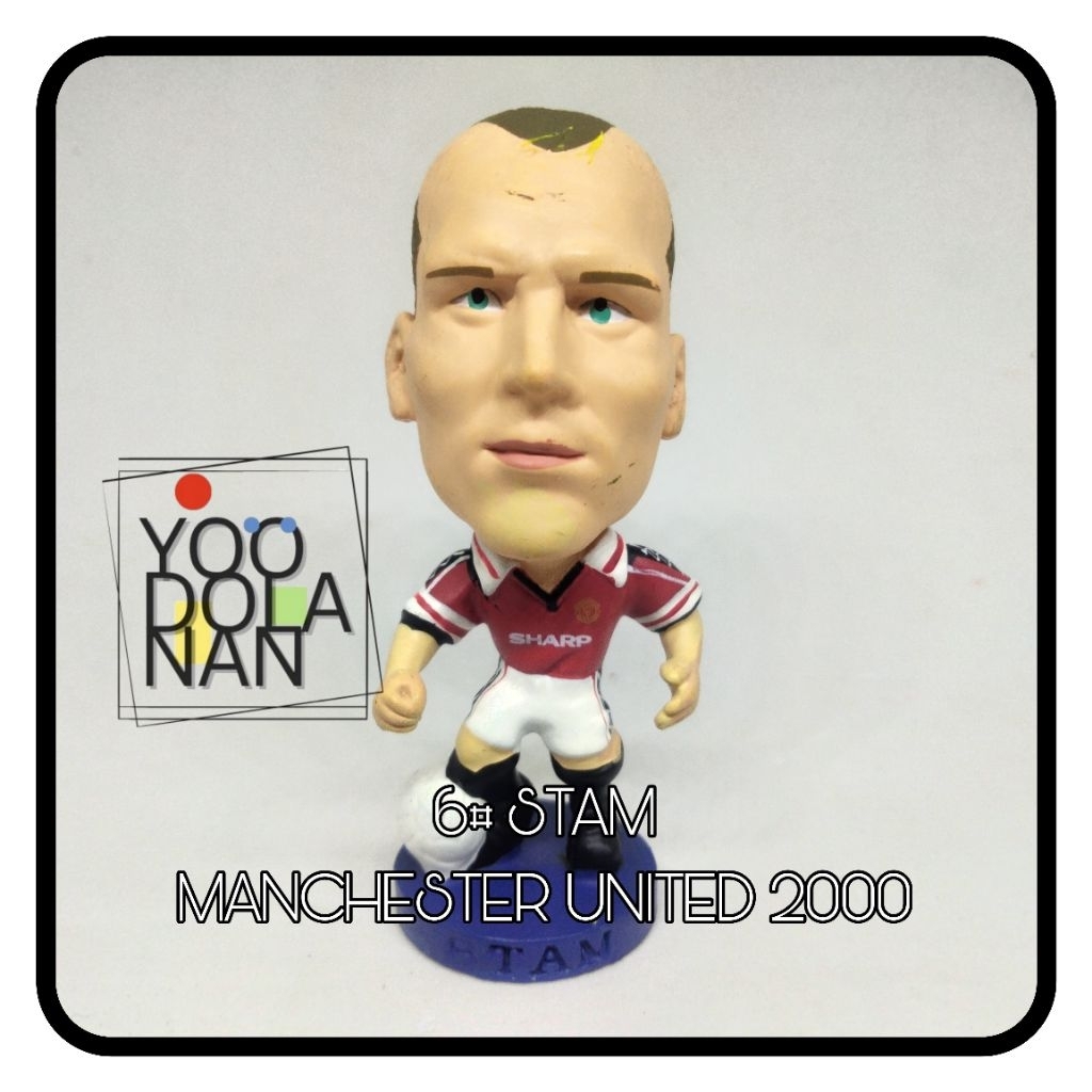 6# STAM - MANCHESTER UNITED 2000 CORINTHIAN PROSTARS FIGURE PEMAIN BOLA
