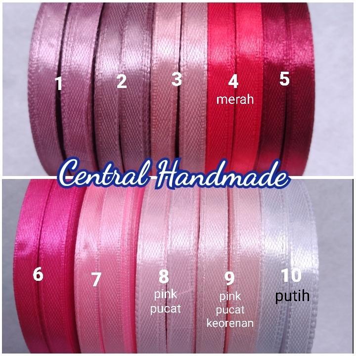 

Pita Satin 0.6cm (1/4 inch) per Roll