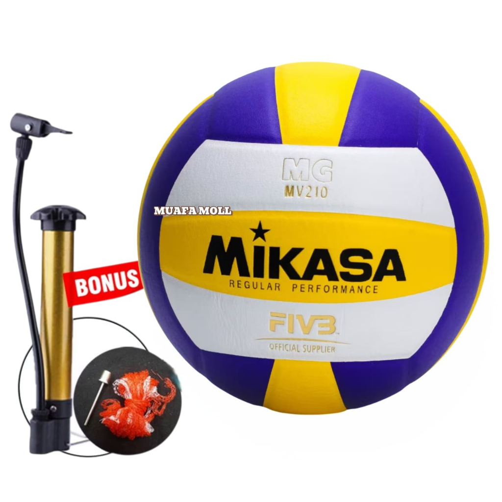 ORIGINAL ASLI JAPAN - BOLA VOLLY VOLI MIKASA MV210 - MUAFA MOLL