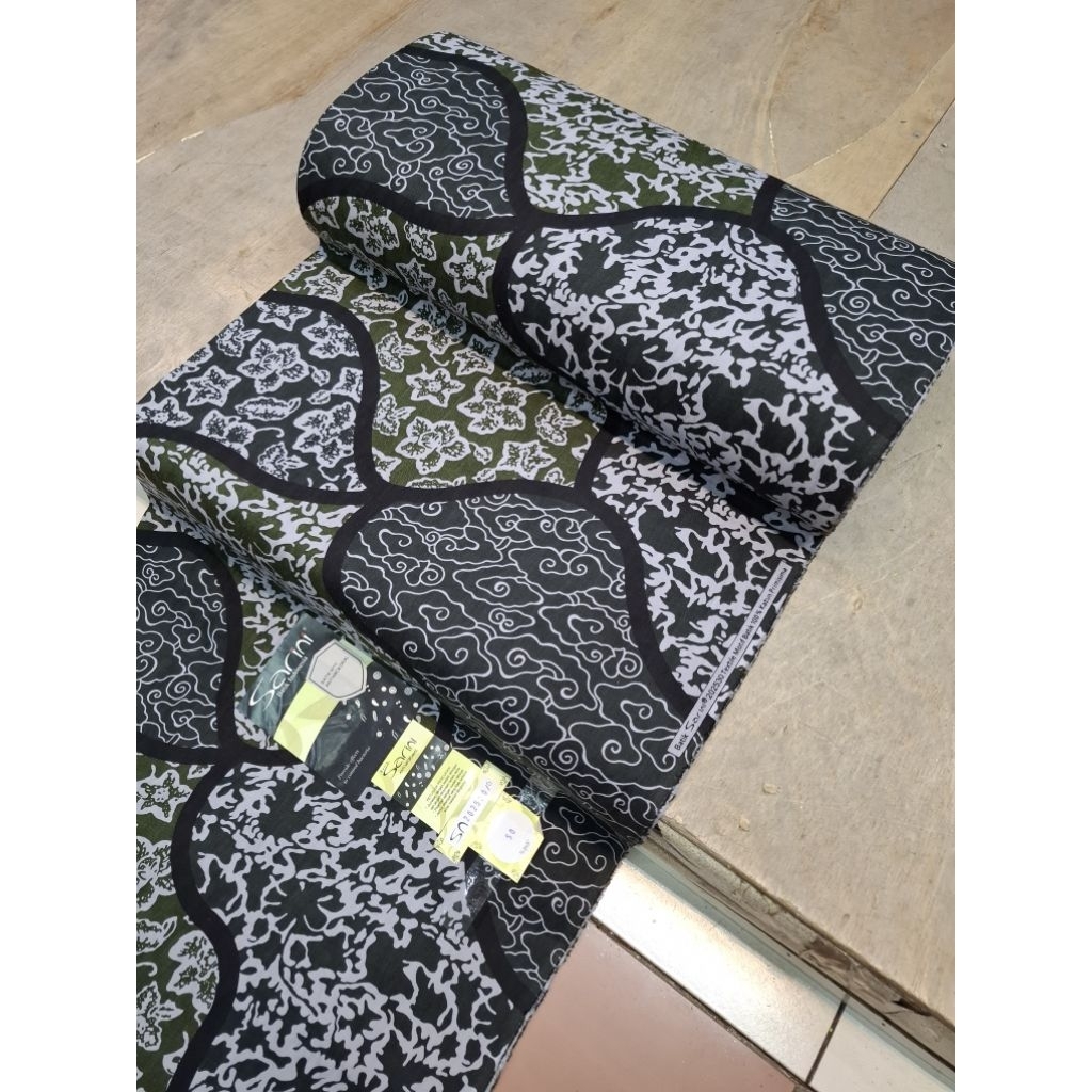 Kain batik katun dobi sarini 100% primisima exclusive, bahan batik katun dobi sarini original eceran