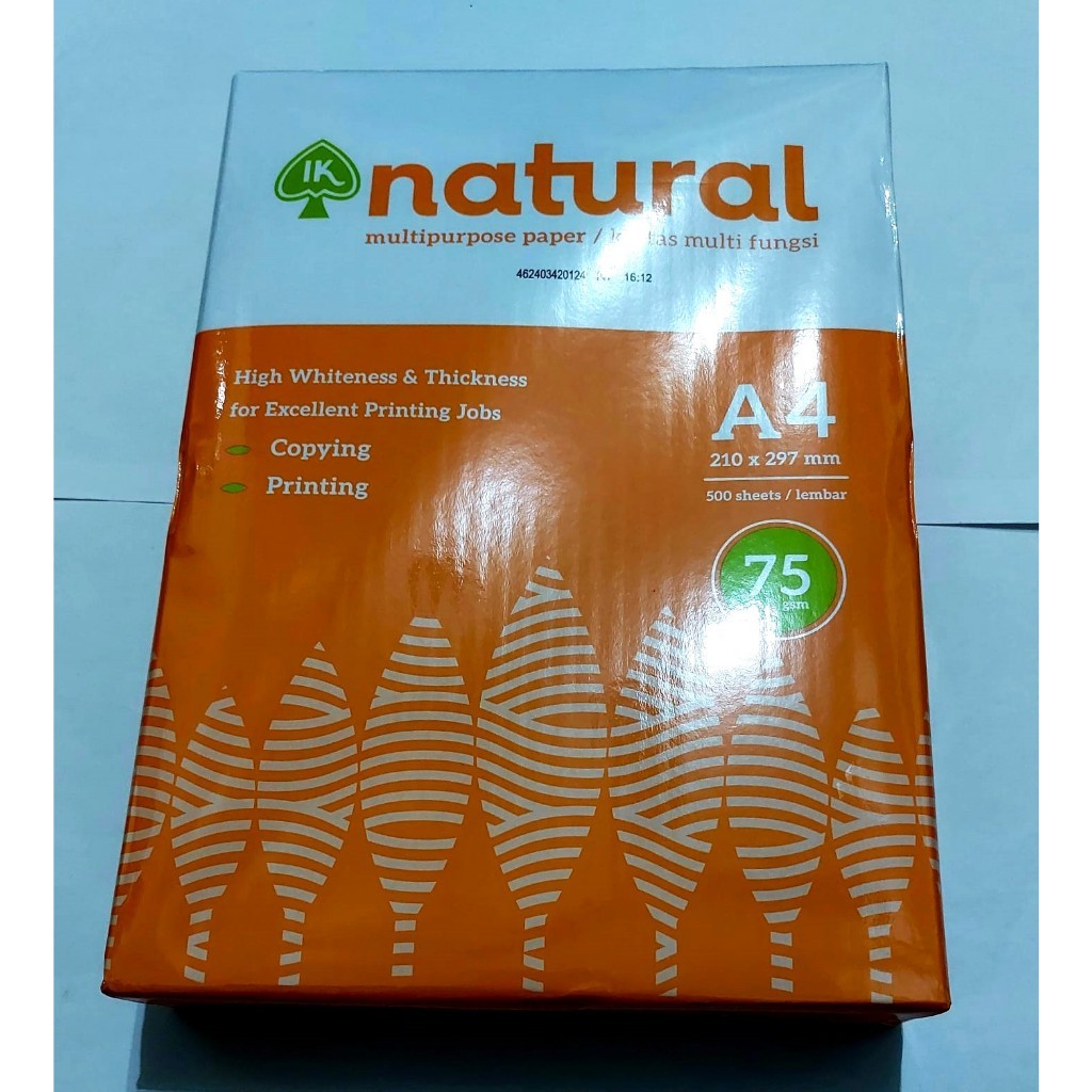 Kertas HVS A4 Natural (1Rim)