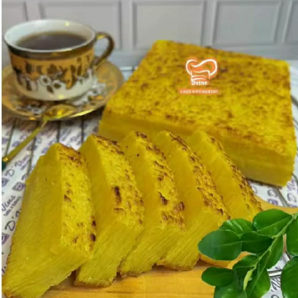 Bika Ambon Medan Premium Rasa Ukuran Besar 20x20cm / Ada Lapis Legit Jumbo / Bolu Keju / Bolu Marmer