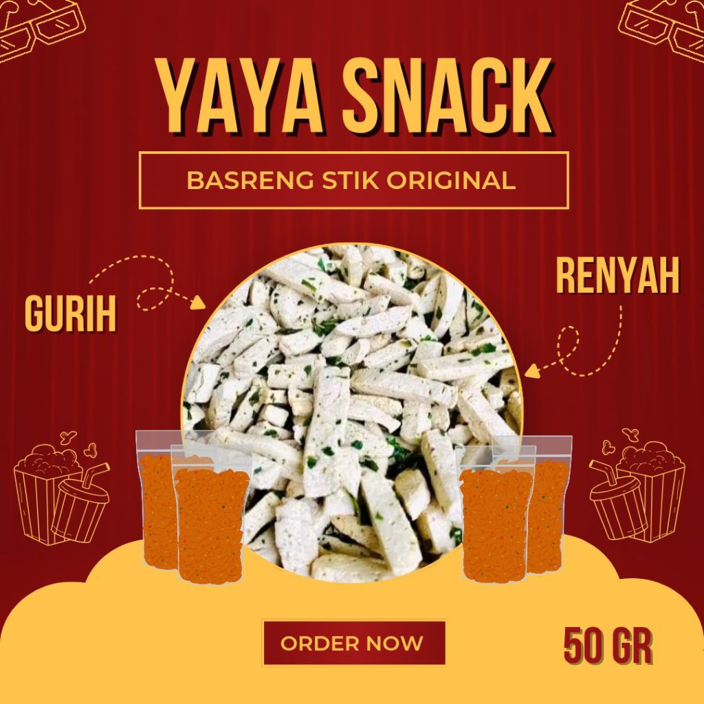 Basreng Original Daun Jeruk 50Gr