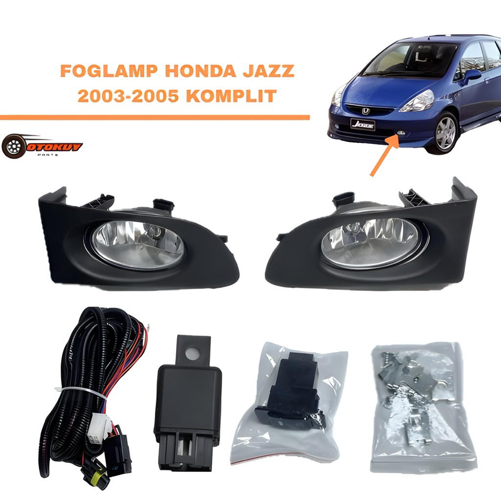 Foglamp Jazz 2003-2005 Harga Sudah Komplit