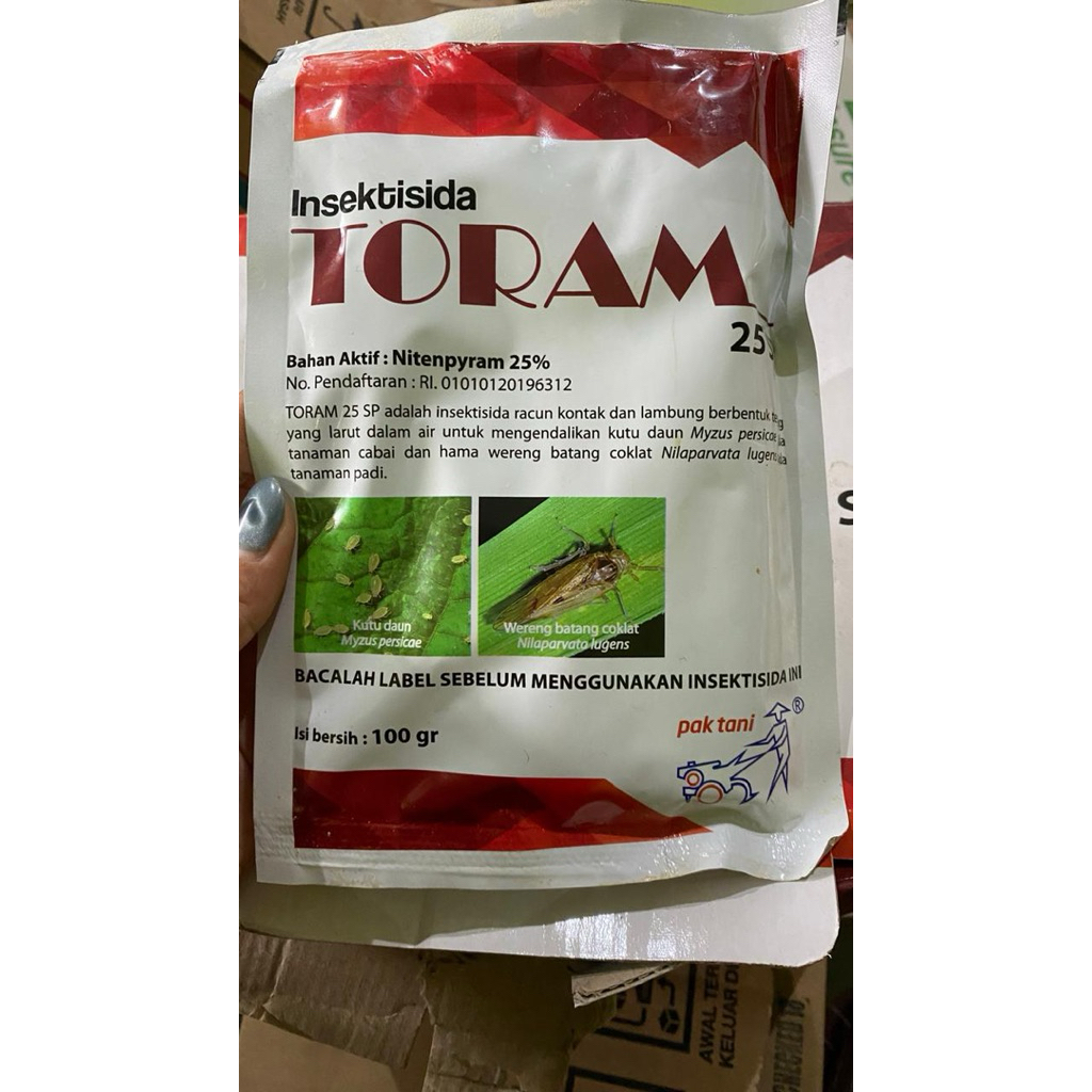 Obat pertanian insektisida Toram 25 SL