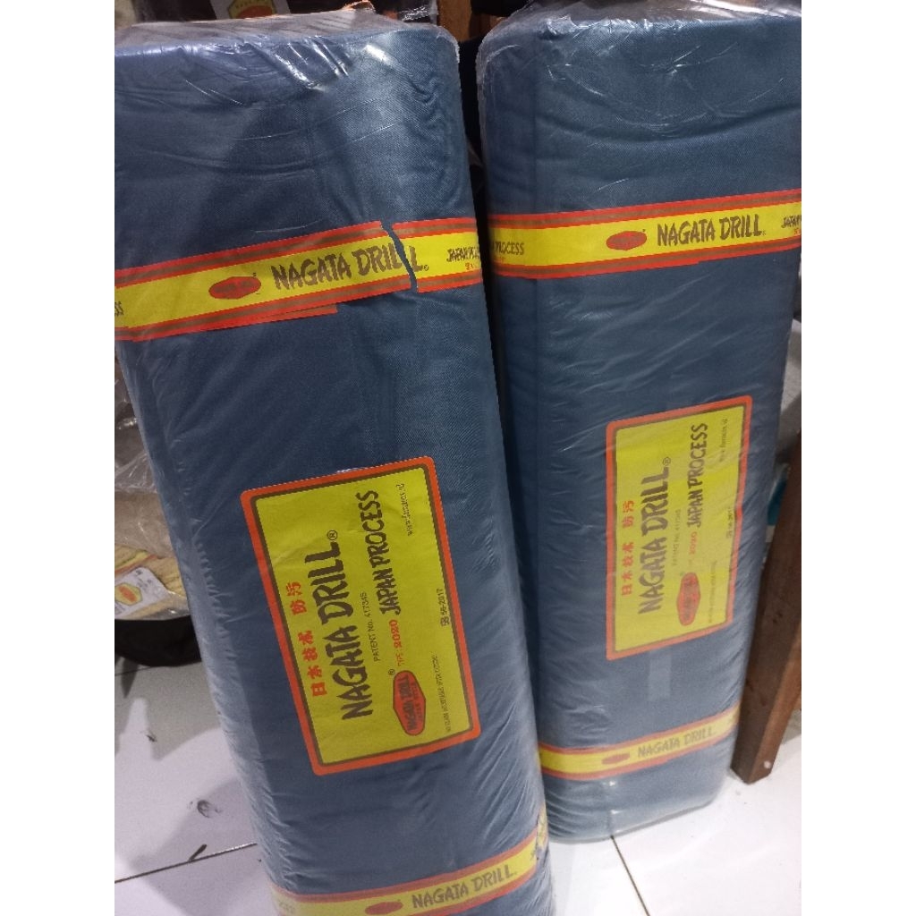 (PROMO) A-020 A GRADE NAGATA DRILL 1 ROLL KAIN JAPAN DRILL, HALUS TEBAL BUAT SERAGAMAN SEKOLAH KEMEJ