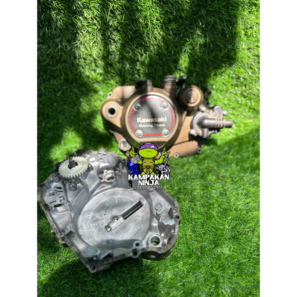 blok bak kanan mesin ninja rr r ss original copotan motor