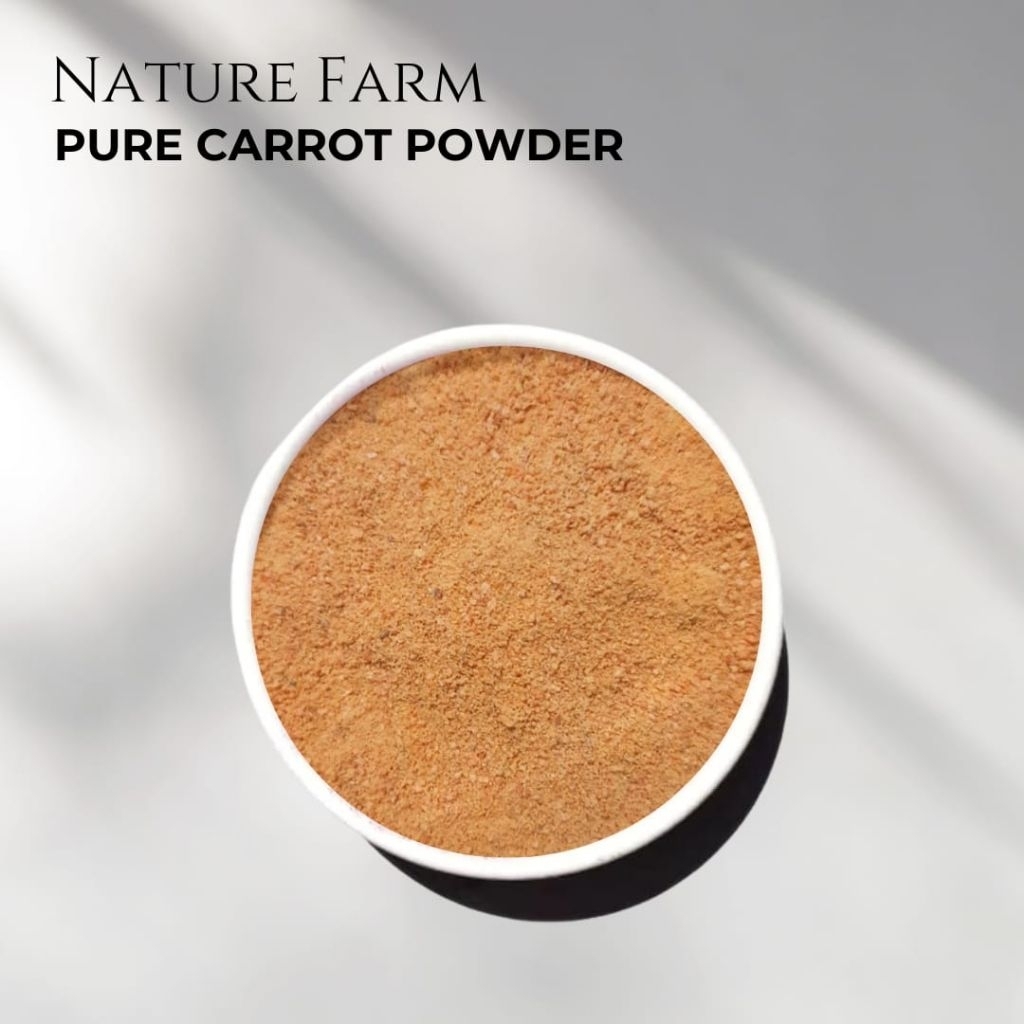 

Nature Farm Premium Bubuk Ektrak Wortel - Carrot Extract Powder 500gr 1kg Vegetables Powder