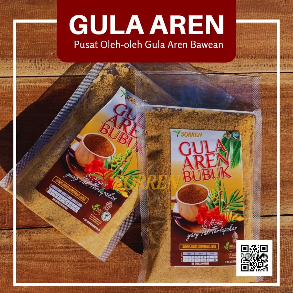 Gula Aren Bubuk Jahe