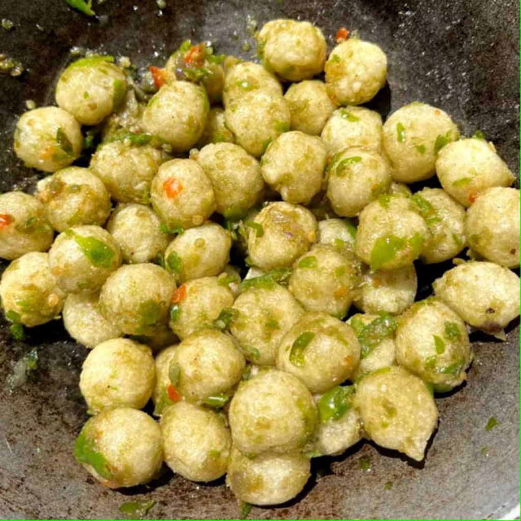 Cimol goang cabe ijo