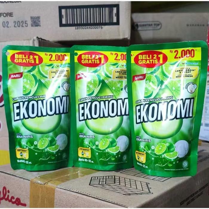 sabun cuci piring ekonomi (1 dus isi 36pcs)