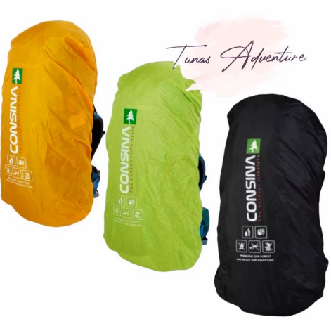 RAIN COVER PELINDUNG TAS 40L WATERPROOF CONSINA