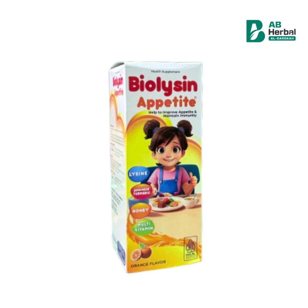 BIOLYSIN SIRUP  VITAMIN NAFSU MAKAN ANAK vitamin multivitamin anak 60ml