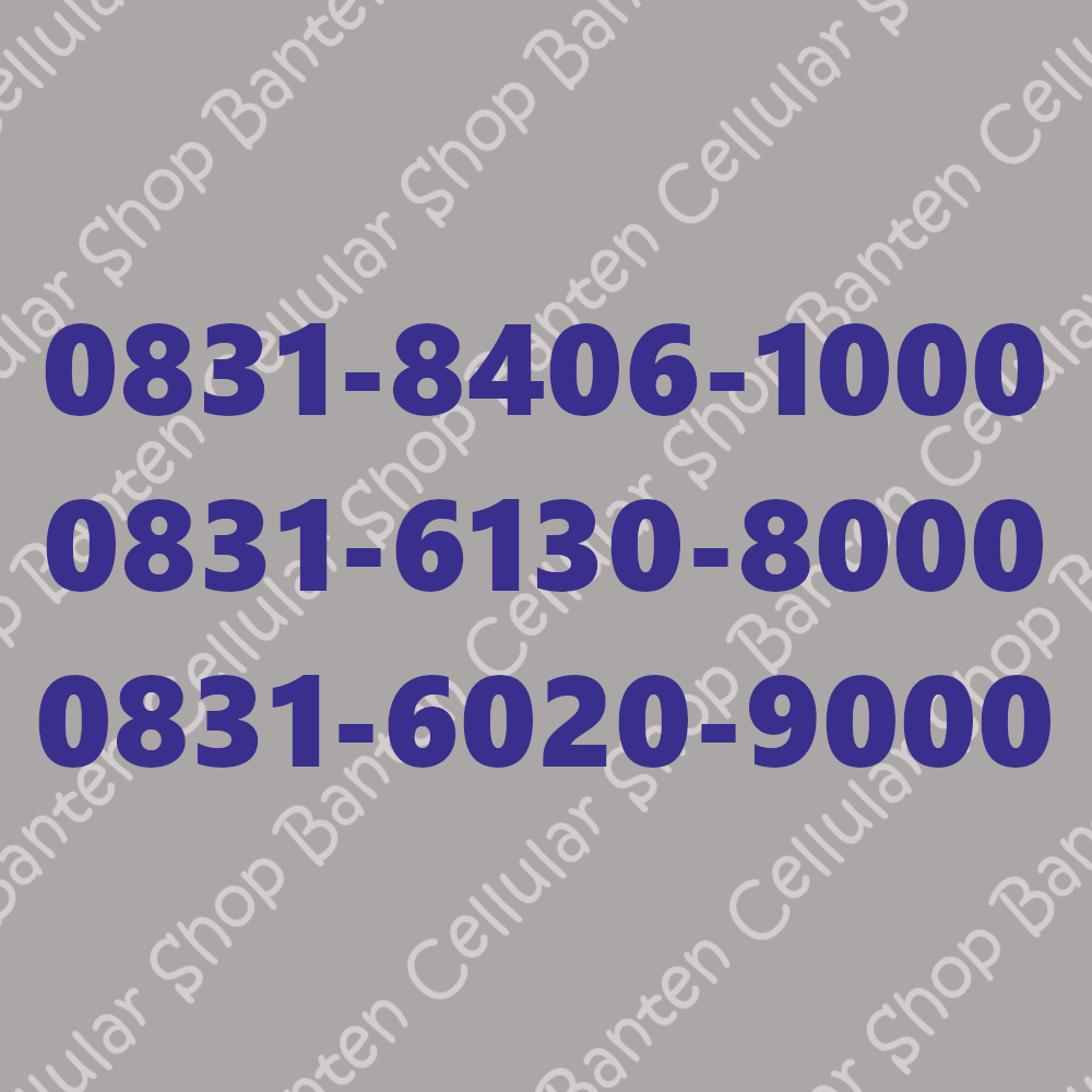 Nomor Cantik Kartu Perdana AXIS (UJUNG TRIPLE KOSONG/RIBUAN)