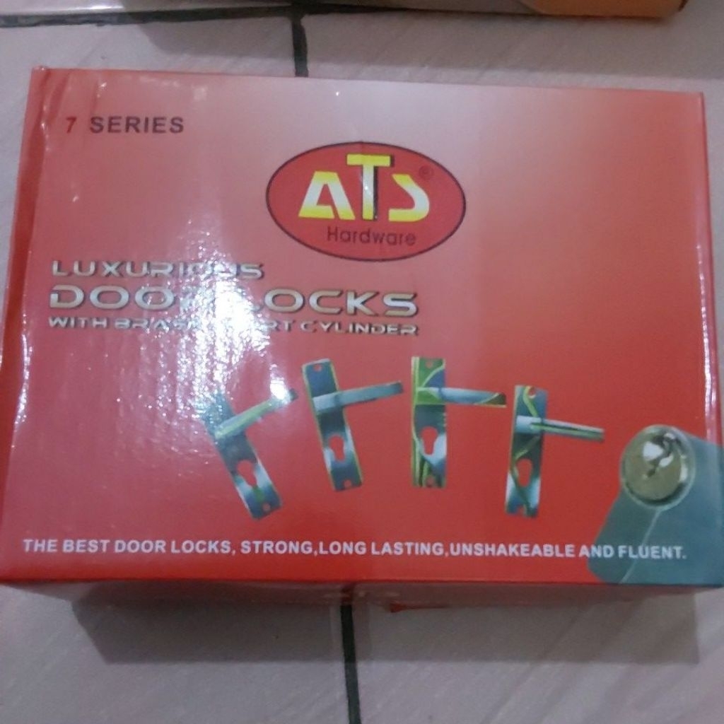 Kunci Pintu ATS Silinder -  Kunci Pintu Proyek Kunci Kecil Silinder