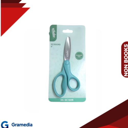 

Gramedia Medan - Gunting Estudee Scissors School 6" Blue