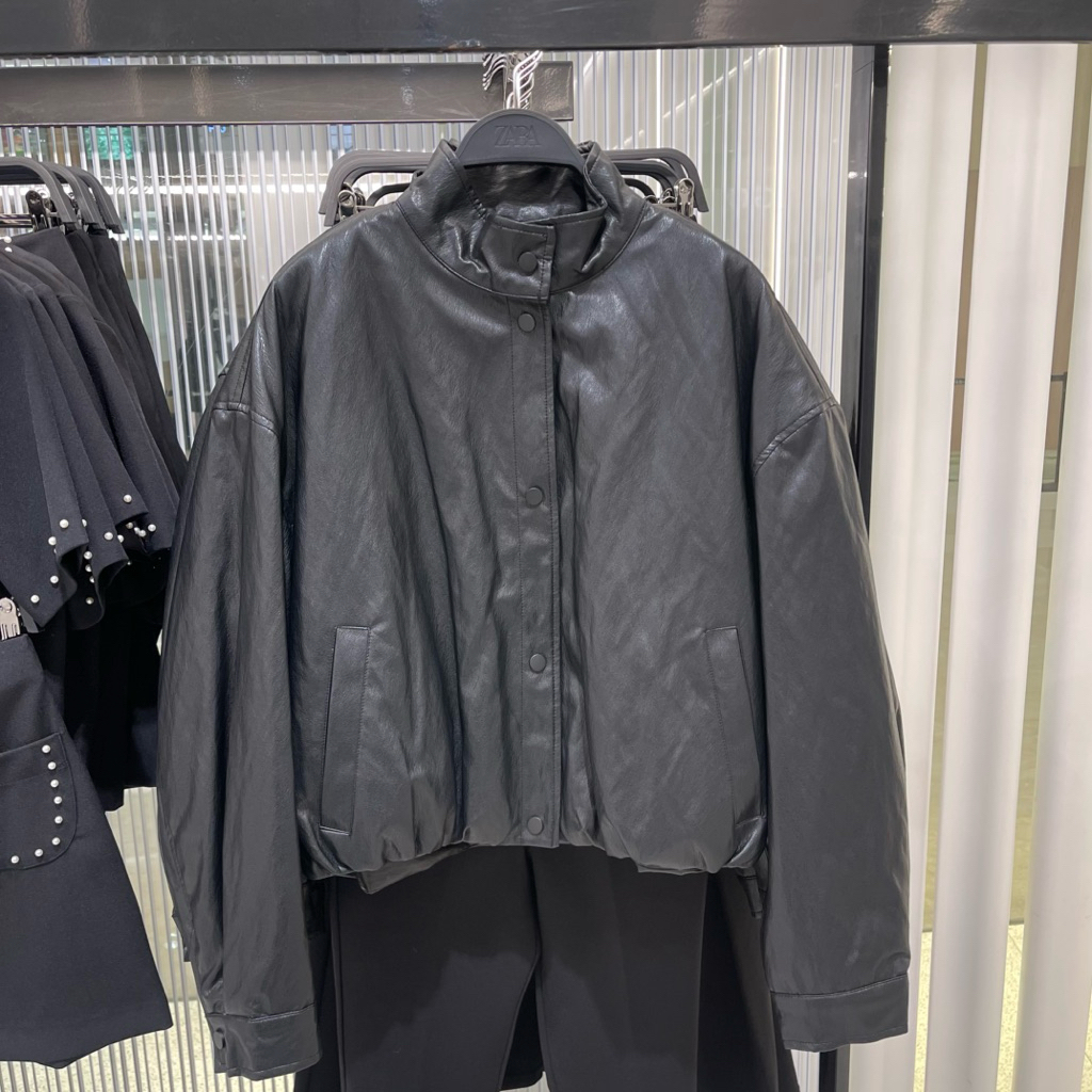 Jaket Leather ZARA Women Jastip (jasa titip)