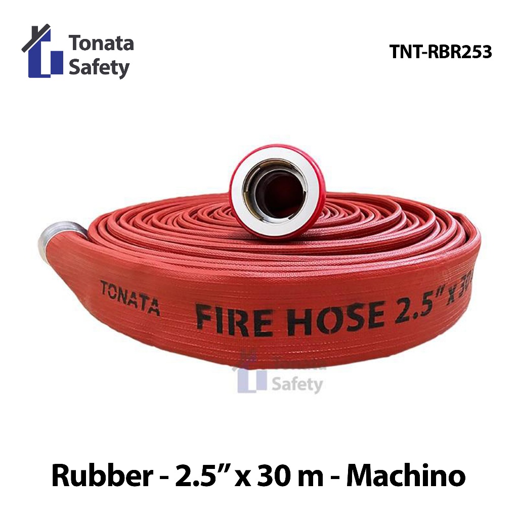 Tonata Fire Hose Rubber Selang Pemadam 2.5 Inch x 30M