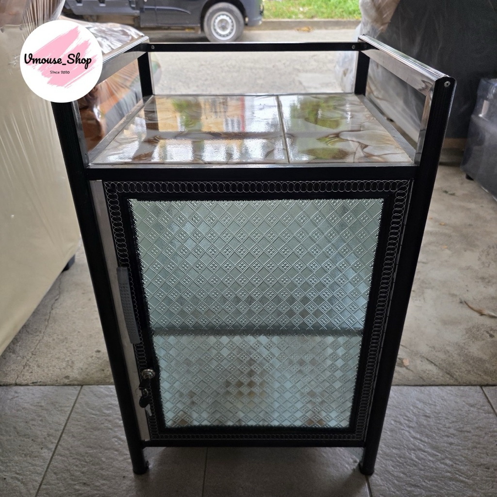 RAK DISPENSER ALUMINIUM - MEJA DISPENSER ALUMINIUM - RAK DISPENSER MURAH - RAK DISPENSER KERAMIK - M