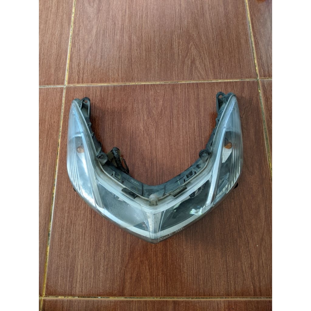 lampu sein dan senja Mio smile