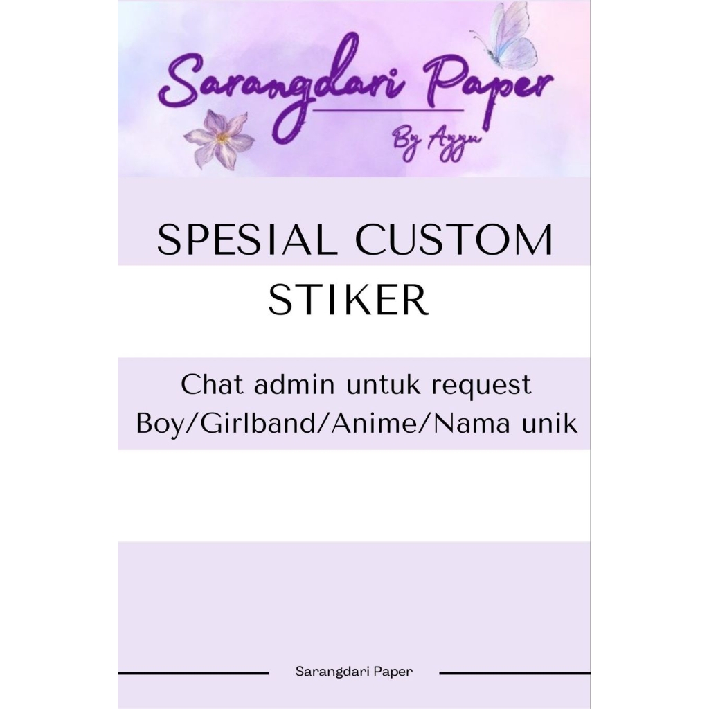 

HOT STIKER CUSTOM Spesial request gambar | Stiker Hp Stiker Laptop Stiker Tumbler