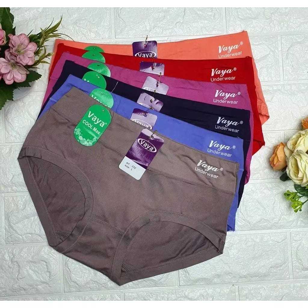 (COD) PROMO 12 PCS CELANA DALEM WANITA KATUN IMPOR