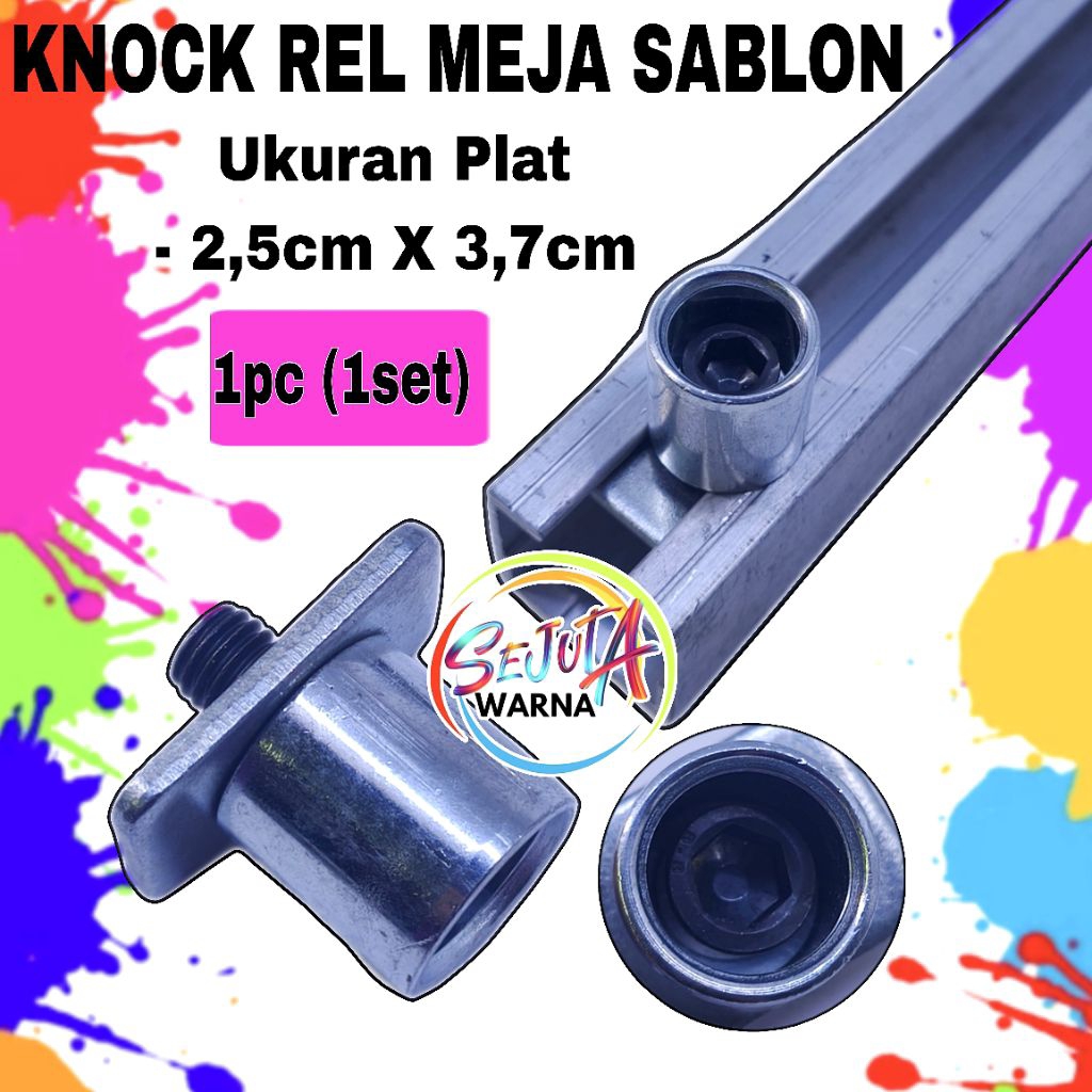 KNOCK REL MEJA SABLON BESI